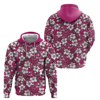 Piqi Bula Fiji Hoodie Fijian Tapa Seamless Hibiscus LT14 - Polynesian Pride