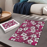 Piqi Bula Fiji Puzzle Fijian Tapa Seamless Hibiscus LT14 - Polynesian Pride