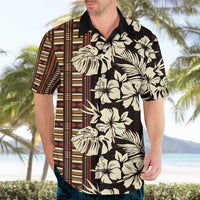 Bula Fiji Masi Hawaiian Shirt Tapa Tropical Hibiscus Half Stylized - Polynesian Pride
