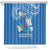 Polynesia Diabetes Awareness Month Shower Curtain In November We Wear Blue