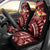 Malo e lelei Tonga Car Seat Cover Tongan Ngatu Pattern Red Version LT14 - Polynesian Pride