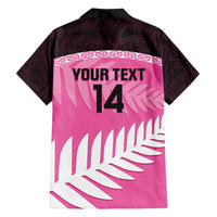 Custom New Zealand Aotearoa Cricket Family Matching Long Sleeve Bodycon Dress and Hawaiian Shirt Go White Silver Fern LT14 - Polynesian Pride