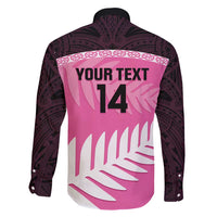 Custom New Zealand Aotearoa Cricket Family Matching Summer Maxi Dress and Hawaiian Shirt Go White Silver Fern LT14 - Polynesian Pride