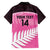 Custom New Zealand Aotearoa Cricket Family Matching Tank Maxi Dress and Hawaiian Shirt Go White Silver Fern