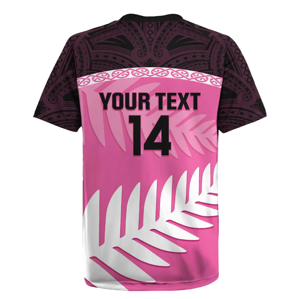 Custom New Zealand Aotearoa Cricket Rugby Jersey Go White Silver Fern LT14 - Polynesian Pride