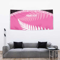 Custom New Zealand Aotearoa Cricket Tapestry Go White Silver Fern