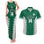 Custom Hawaii Volleyball Couples Matching Tank Maxi Dress and Hawaiian Shirt Hawaiian Kakau Pattern