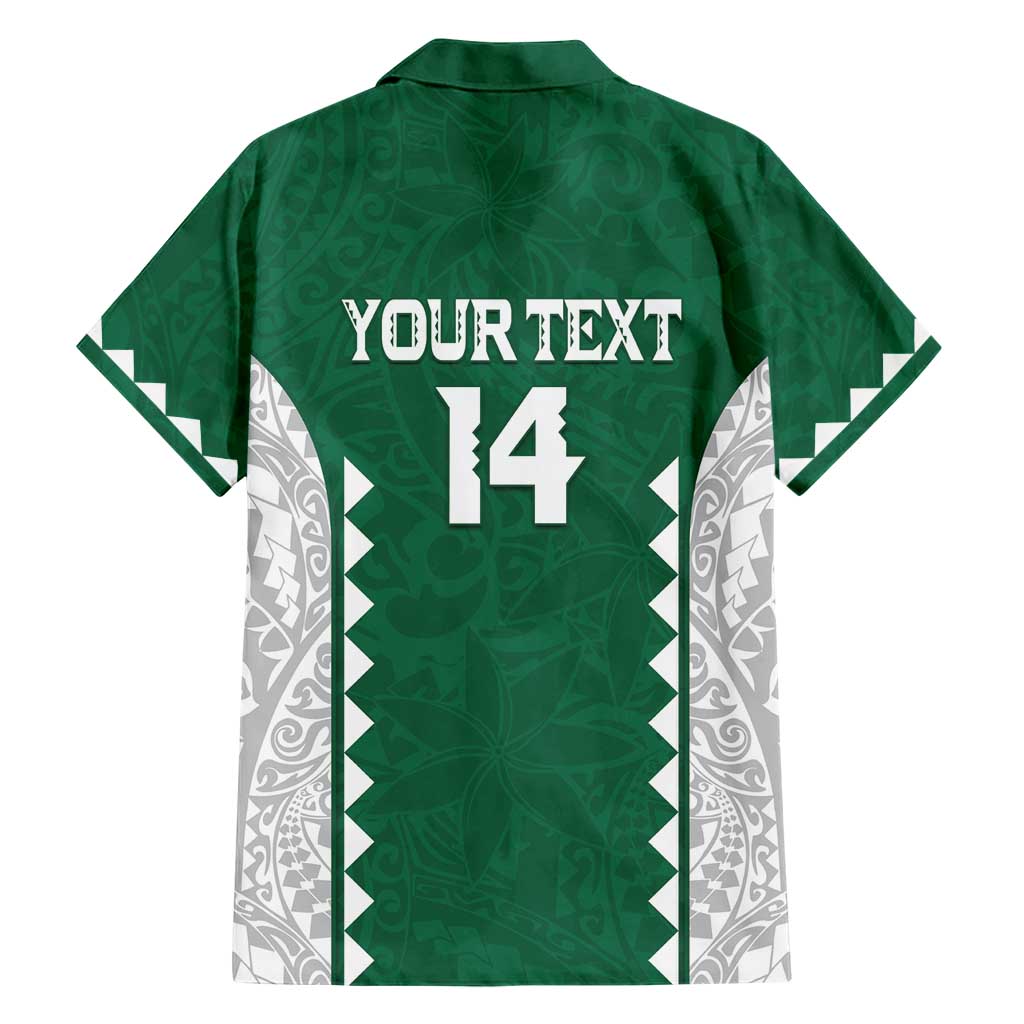 Custom Hawaii Volleyball Hawaiian Shirt Hawaiian Kakau Pattern