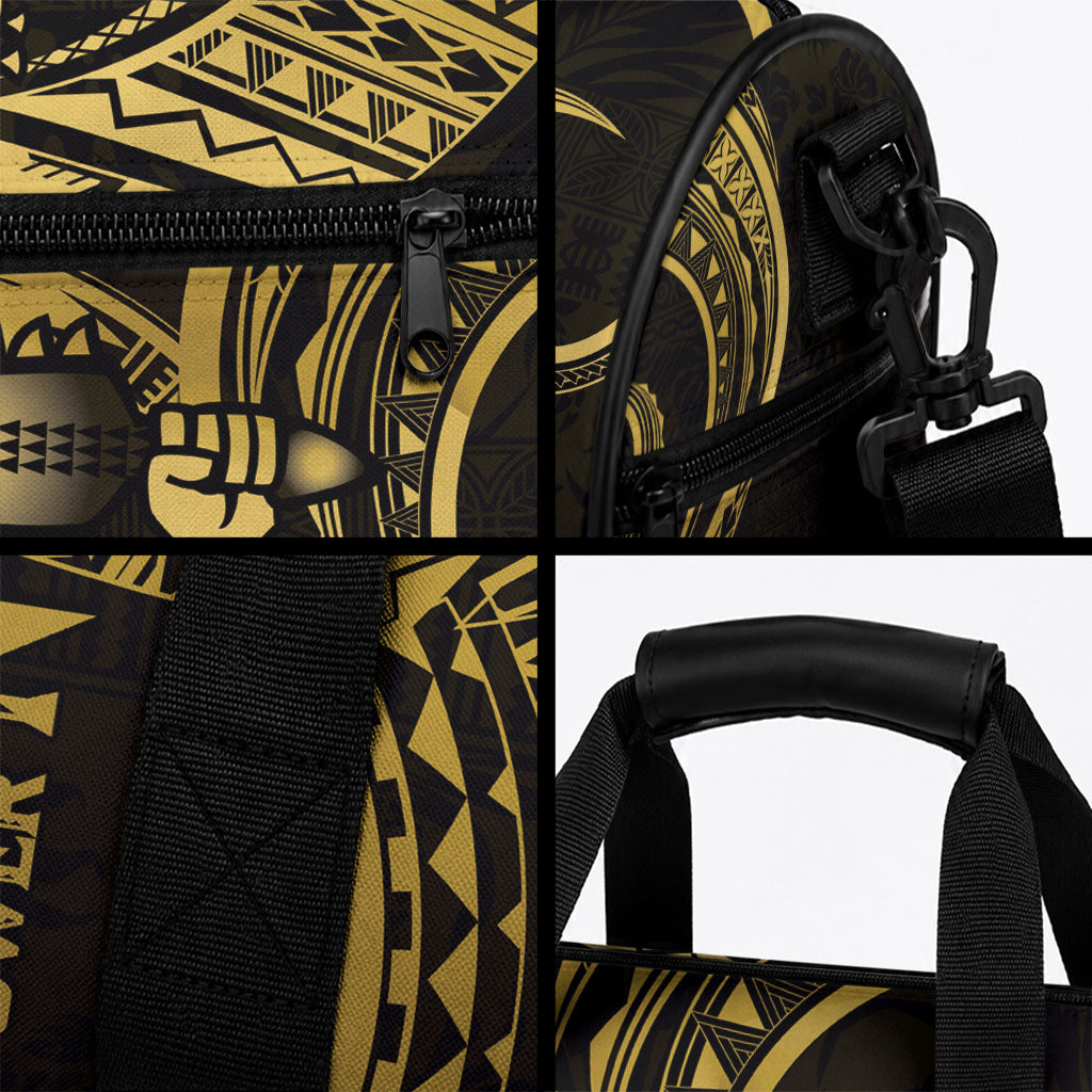 Gold Hawaii Ikaika Warrior Duffle Bag Hawaiian Power LT14 - Polynesian Pride