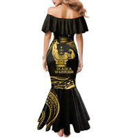 Gold Hawaii Ikaika Warrior Mermaid Dress Hawaiian Power LT14 - Polynesian Pride