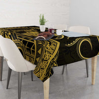 Gold Hawaii Ikaika Warrior Tablecloth Hawaiian Power LT14 - Polynesian Pride