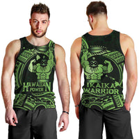 Green Hawaii Ikaika Warrior Men Tank Top Hawaiian Power LT14 - Polynesian Pride