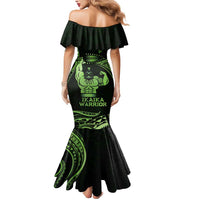 Green Hawaii Ikaika Warrior Mermaid Dress Hawaiian Power LT14 - Polynesian Pride