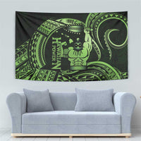 Green Hawaii Ikaika Warrior Tapestry Hawaiian Power LT14 - Polynesian Pride