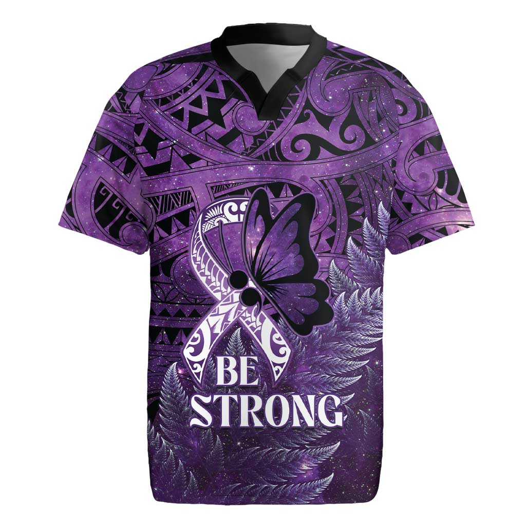 Lupus Awareness Month New Zealand Rugby Jersey Be Strong Warrior Maori Silver Fern