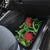 New Zealand Gecko Car Mats Aotearoa Maori With Pohutukawa Flowers