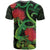 New Zealand Gecko T Shirt Aotearoa Maori With Pohutukawa Flowers