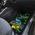 New Zealand Tui Bird Car Mats Aotearoa Maori With Kowhai Flowers