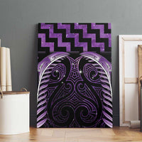 Purple Matariki New Zealand Canvas Wall Art Maori Poutama Galaxy Vibes LT14 - Polynesian Pride