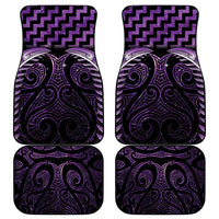 Purple Matariki New Zealand Car Mats Maori Poutama Galaxy Vibes LT14 - Polynesian Pride