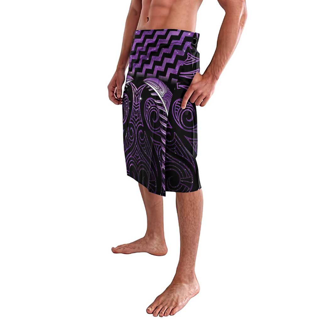 Purple Matariki New Zealand Lavalava Maori Poutama Galaxy Vibes