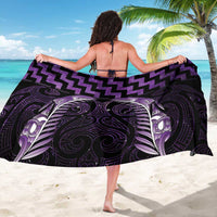 Purple Matariki New Zealand Sarong Maori Poutama Galaxy Vibes LT14 - Polynesian Pride