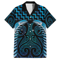 Blue Matariki New Zealand Hawaiian Shirt Maori Poutama Galaxy Vibes LT14 Blue - Polynesian Pride