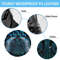 Blue Matariki New Zealand Spare Tire Cover Maori Poutama Galaxy Vibes LT14 - Polynesian Pride