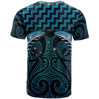 Blue Matariki New Zealand T Shirt Maori Poutama Galaxy Vibes LT14 - Polynesian Pride