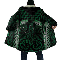 Green Matariki New Zealand Cloak Maori Poutama Galaxy Vibes - Polynesian Pride