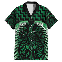 Green Matariki New Zealand Hawaiian Shirt Maori Poutama Galaxy Vibes LT14 Green - Polynesian Pride