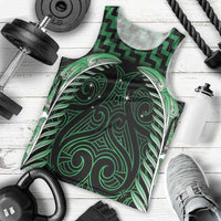 Green Matariki New Zealand Men Tank Top Maori Poutama Galaxy Vibes