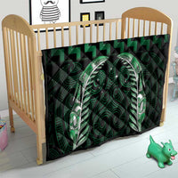 Green Matariki New Zealand Quilt Maori Poutama Galaxy Vibes LT14 - Polynesian Pride