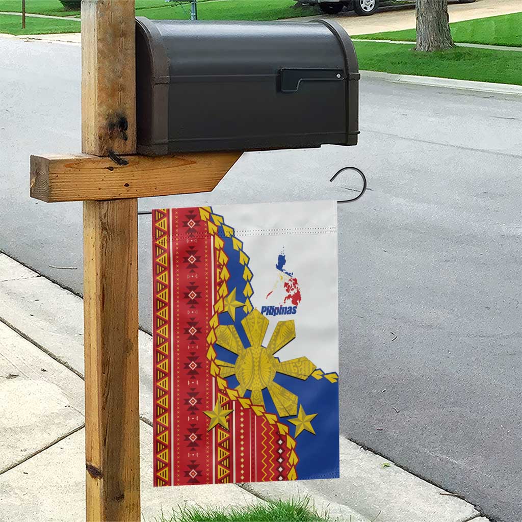 Philippines Independence Day Garden Flag Pilipinas Sun Stars Igorot Pattern