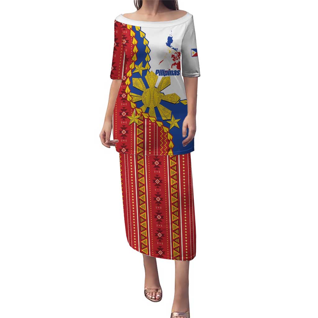 Philippines Independence Day Puletasi Pilipinas Sun Stars Igorot Pattern