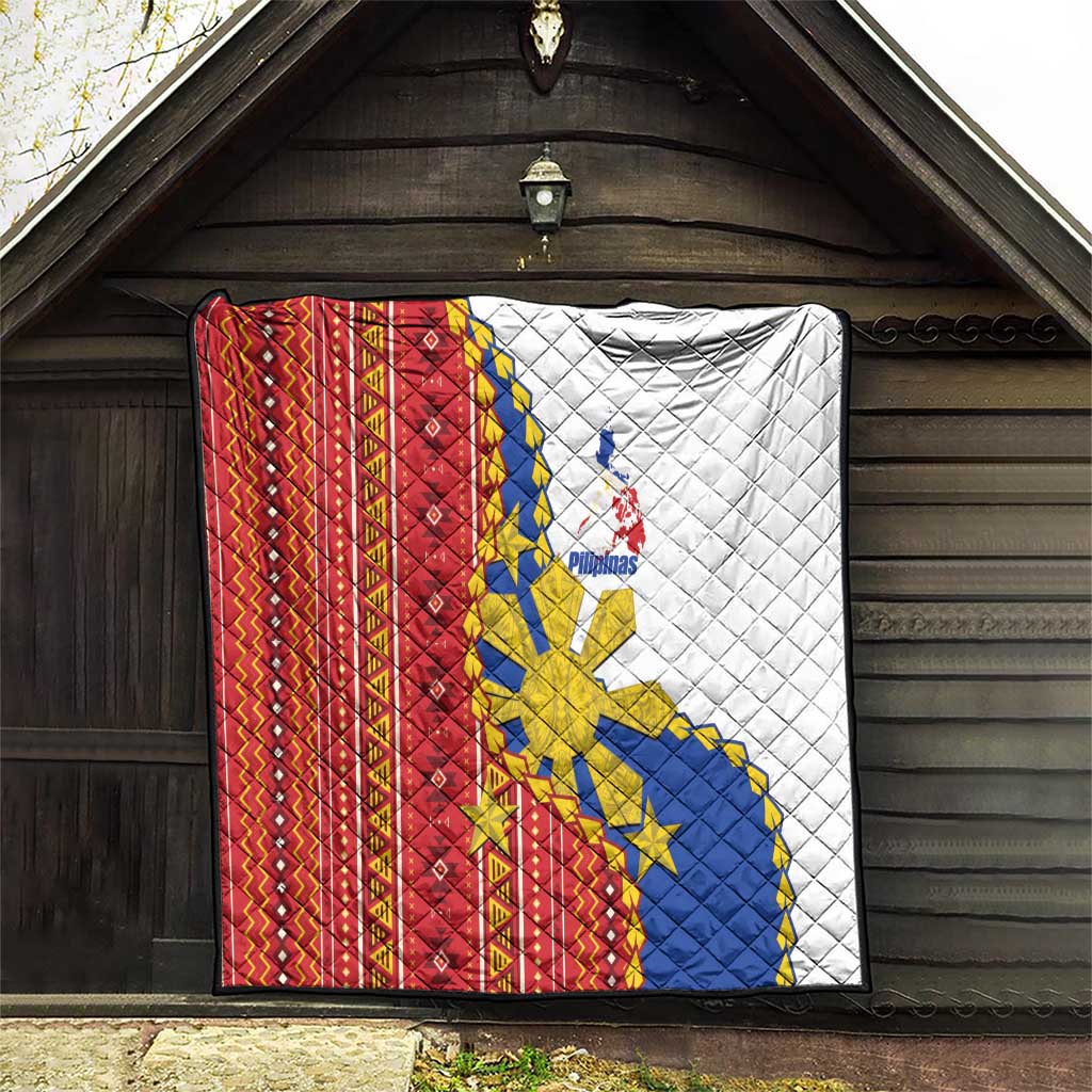 Philippines Independence Day Quilt Pilipinas Sun Stars Igorot Pattern