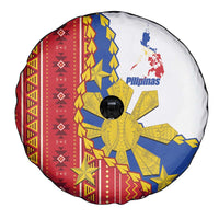 Philippines Independence Day Spare Tire Cover Pilipinas Sun Stars Igorot Pattern