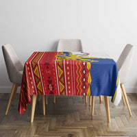 Philippines Independence Day Tablecloth Pilipinas Sun Stars Igorot Pattern