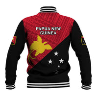 Papua New Guinea Football Baseball Jacket Go PNG Polynesian Pattern Sporty Style LT14 - Polynesian Pride