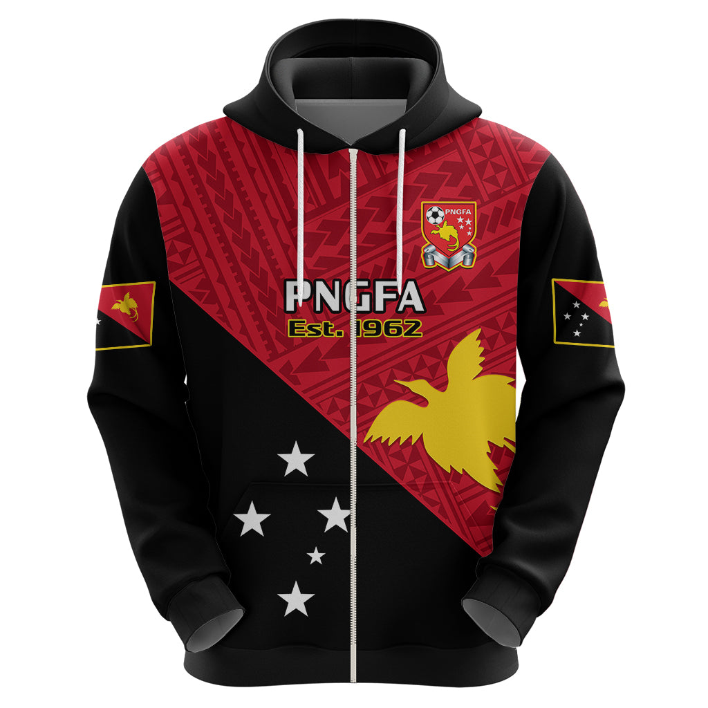 Papua New Guinea Football Hoodie Go PNG Polynesian Pattern Sporty Style LT14 - Polynesian Pride