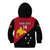 Personalised Papua New Guinea Football Kid Hoodie Go PNG Polynesian Pattern Sporty Style LT14 - Polynesian Pride