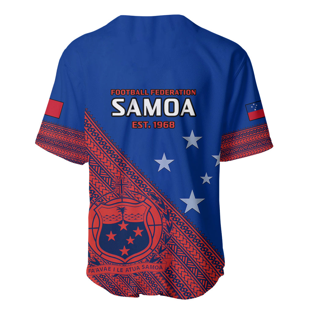 Samoa Football Baseball Jersey Samoan Coat Of Arm Polynesian Sporty Style LT14 - Polynesian Pride