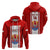 Custom Tahitian Football Hoodie Tahiti Coat of Arm Polynesian Sporty Style LT14 - Polynesian Pride