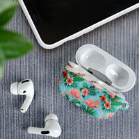 Flamingo Hawaii Summer AirPods Case Hawaiian Lei Pakala Motifs Tropical Style LT14 - Polynesian Pride