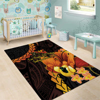 Papua New Guinea Independence Day Area Rug 50th Anniversary Papua Niu Gini Bird Of Paradise LT14 - Polynesian Pride