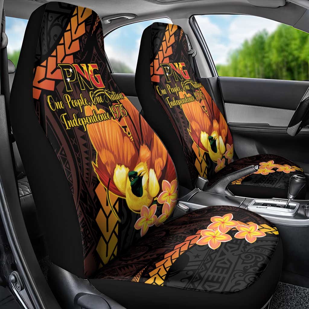 Papua New Guinea Independence Day Car Seat Cover 50th Anniversary Papua Niu Gini Bird Of Paradise LT14