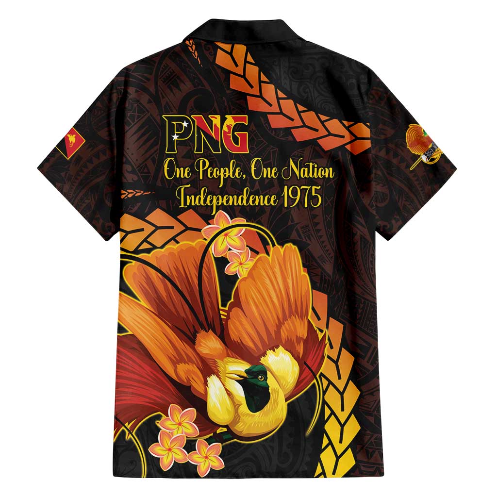 Papua New Guinea Independence Day Family Matching Puletasi and Hawaiian Shirt 50th Anniversary Papua Niu Gini Bird Of Paradise LT14