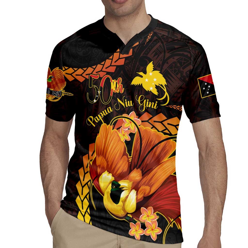 Papua New Guinea Independence Day Rugby Jersey 50th Anniversary Papua Niu Gini Bird Of Paradise LT14
