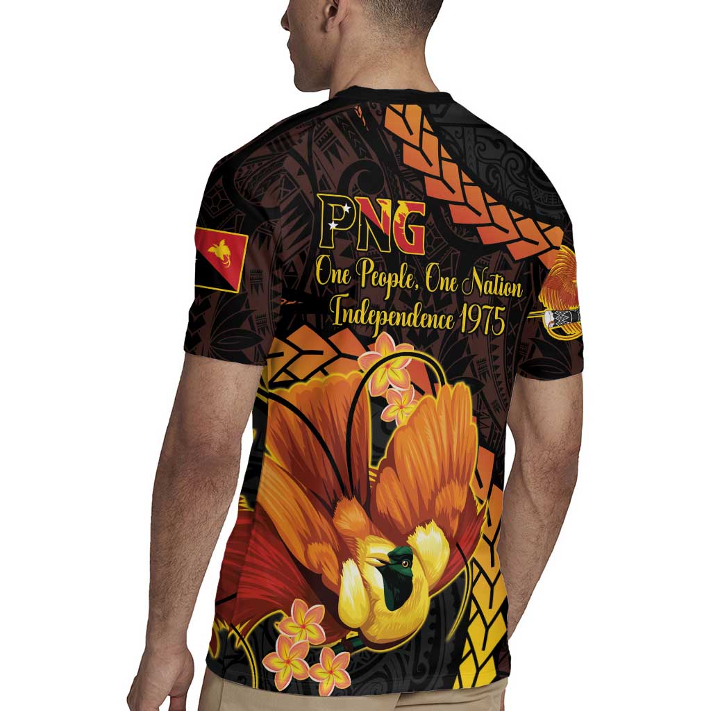 Papua New Guinea Independence Day Rugby Jersey 50th Anniversary Papua Niu Gini Bird Of Paradise LT14