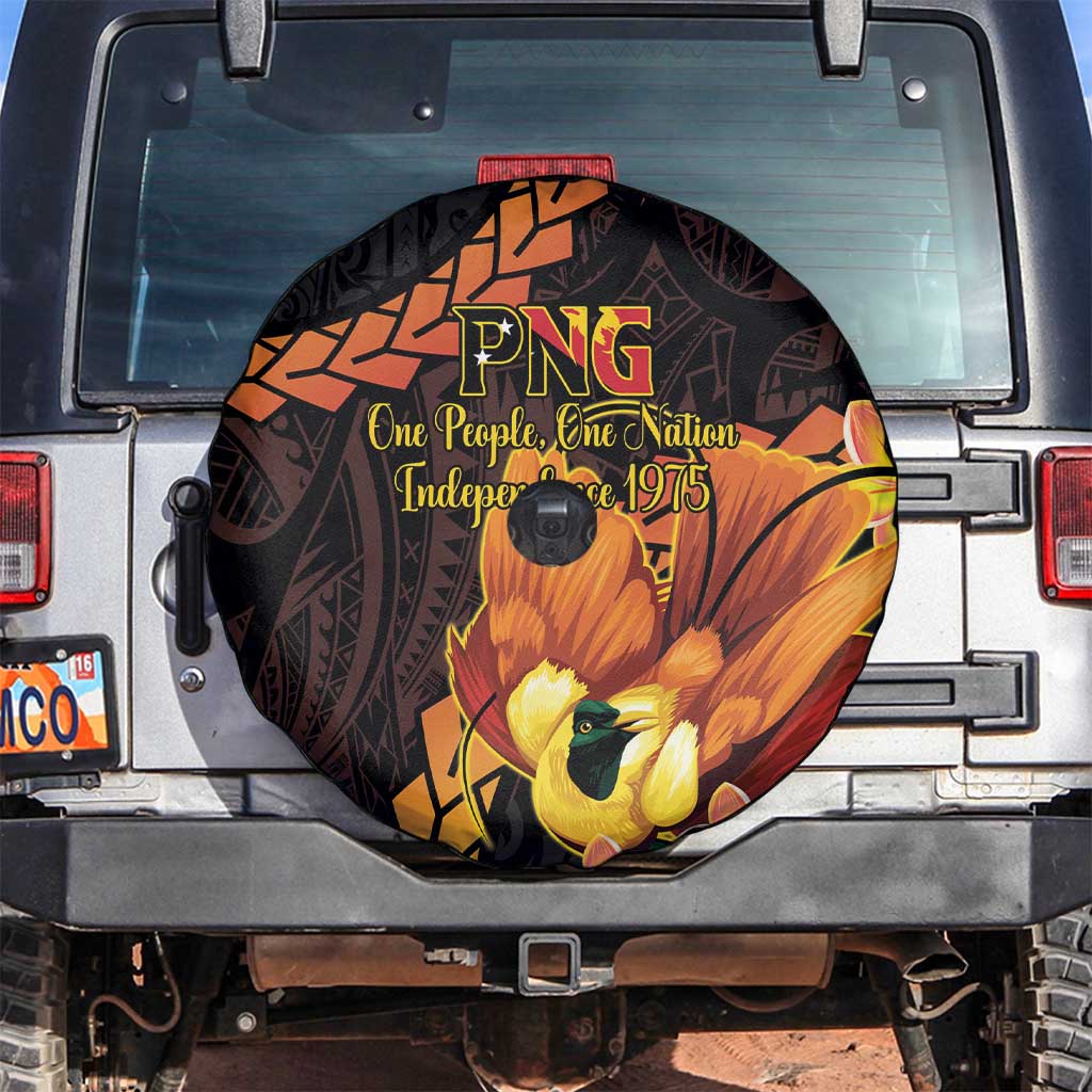 Papua New Guinea Independence Day Spare Tire Cover 50th Anniversary Papua Niu Gini Bird Of Paradise LT14